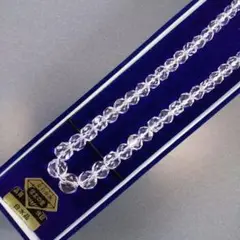 白水晶ネックレス　長さ約42cm