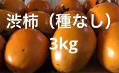 渋柿(種なし)3kg 干し柿用