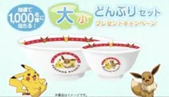 懸賞　当選　サンヨー食品　ポケモングッズ　どんぶりセット　非売品　レジャーシート