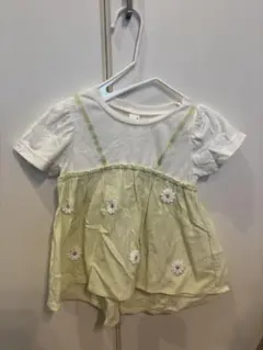 après les cours 花柄Tシャツ 90cm