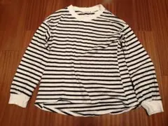 ブランシェス　ボーダー長袖カットソー 150
