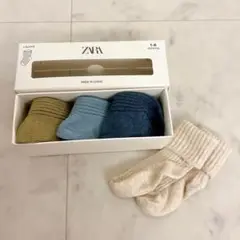 【箱から出して発送】ZARA ザラベビー　カラーソックス　4足セット