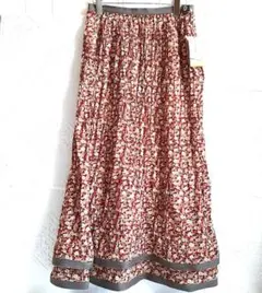 ✨新品タグ付き✨SCAPA✨スキャパ 花柄ロングスカート 40 MJu12