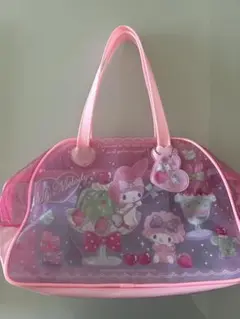 サンリオ マイメロディ ピアノちゃんプールバッグ 女の子ピンク