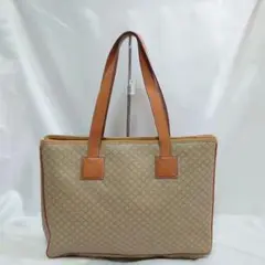 美品 CELINE マカダム柄 トートバッグ