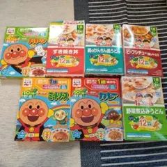 グリコ　永谷園　アンパンマン 離乳食 7種セット　7パックまとめ売り　13食入り