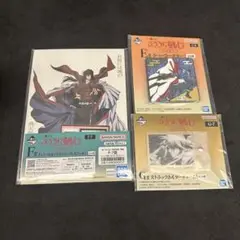 一番くじ　るろうに剣心　比古清十郎　イラストボード　コースター　チャーム　未開封