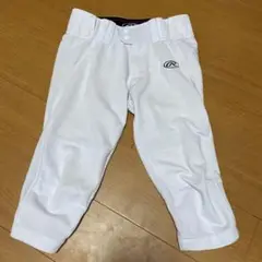 ローリングス　やユニフォームパンツ　3D ショートフィット　Mサイズ　白