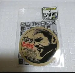 Ｂ-SIDE LABEL バイオハザードヴィレッジ　クリス　ステッカー