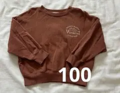 リトルウィークエンド マリア刺繍トレーナー 100
