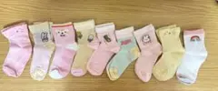 ELEINDOLL キッズ靴下 3足セット 13-16cm 9足