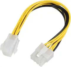 KAUMO ATX12V(4ピン) - EPS12V(8ピン) 変換電源ケーブル
