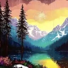 ダイヤモンドアートキット 未使用品 20×30 ラウンド　風景 【451】