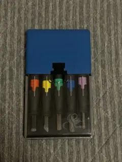 彫刻刀6本セット カラフルハンドル