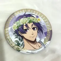 ブルーロック　箔押しキャラバッジコレクション　缶バッジ　御影玲王　Flower