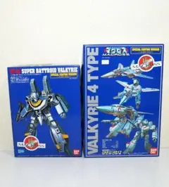 バンダイ メッキ VF-1Sバトロイド バルキリー 4タイプ