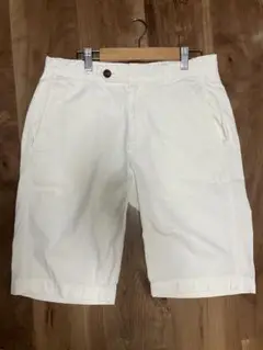 【美品】Brooks Brothers Bermuda Short W30 白
