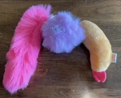 もふもふキーホルダーとブルブルえびふらいキーホルダーセット