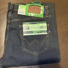 新品EDWIN 403 レギュラーリラックスジーンズ W36 日本製