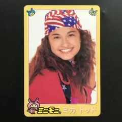 ミニモニ。 ミカ トレカ 2001