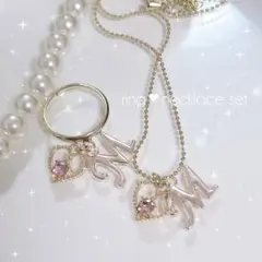 ♥ring＆necklace set