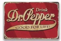 50/60年代　ドクターペッパー　旧ロゴ　アクリル　看板　USA サイン Vintage 1960's Dr.Pepper 60年代 ドクターペッパーヴィンテージ