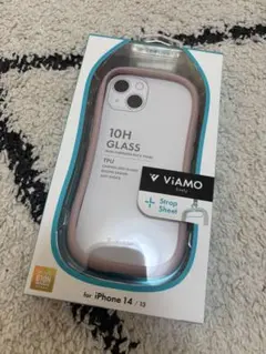 ViAMO iPhone 14/13用ケース TPU製 10Hガラス