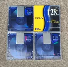 SONY　　MOディスク640MB3枚＆128MB1枚セット