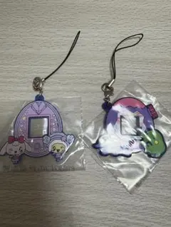 たまごっち 一番くじ F賞 キラキララバーチャーム 2種