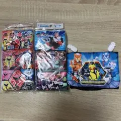 仮面ライダーゼロワンクリップ付きポーチ ギーツ・ドンブラザーズポケットティッシュ
