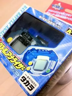 新品　2002年　ベイブレード　 バトルアナライザー A-49 ブルー　タカラ タカラ 爆転シュート ベイブレード Bバトルアナライザー ブルー