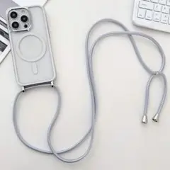 【新品未使用】iPhone11 ケース MagSafe対応 ストラップ付き