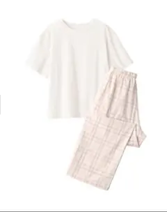 無印良品　婦人　二重編み　ルームウェア　【トップスのみ】