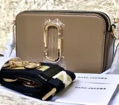 【蜜様専用】MARC JACOBS スナップショット カメラバッグ ベージュ