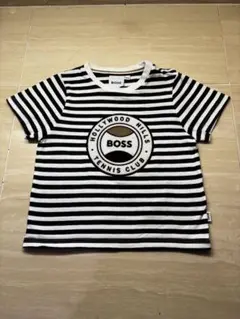 BOSS ボーダー Tシャツ　18M 81センチ