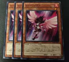 遊戯王 レッド・ノヴァ　ノーマル　3枚セット