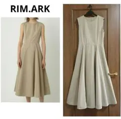 RIM.ARK フレアシルエットロングワンピース
