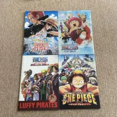 『ONE PIECE』 劇場版パンフレット 4冊セット