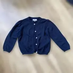UNITED ARROWS ネイビー カーディガン 100