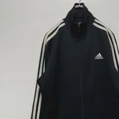 adidas アディダス ジャージ トラックジャケット 刺繍ロゴ 古着