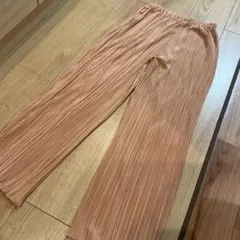 160サイズ　大人も○ GLOBAL WORK カットプリーツイージーパンツ