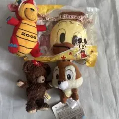 ディズニー キャラクターぬいぐるみ 4体セット ディズニー　プーさん　他