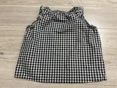 GLOBAL WORK 半袖ブラウス XL チェック