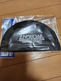 セントラル 水泳帽 ブラック M