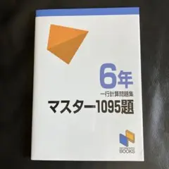 6年 行計算問題集 マスター1095題 日能研ブックス