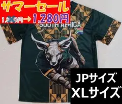【新品】【未開封】ラグビー 南アフリカ スプリングボクス ドライTシャツ 半袖