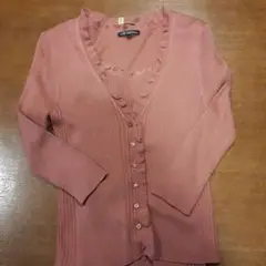 (美品) 23区 長袖アンサンブルカーディガン40