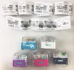 新品　ミニアイスクリームケース5 コンプ　全5種セット ミニチュア　ガチャ