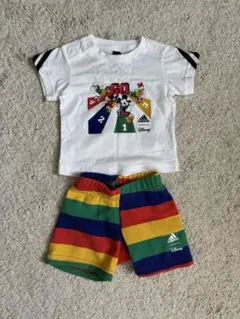 adidas アディダス　ベビー服　60 上下セット