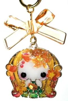 秋のあまびえちゃん✦キーホルダー